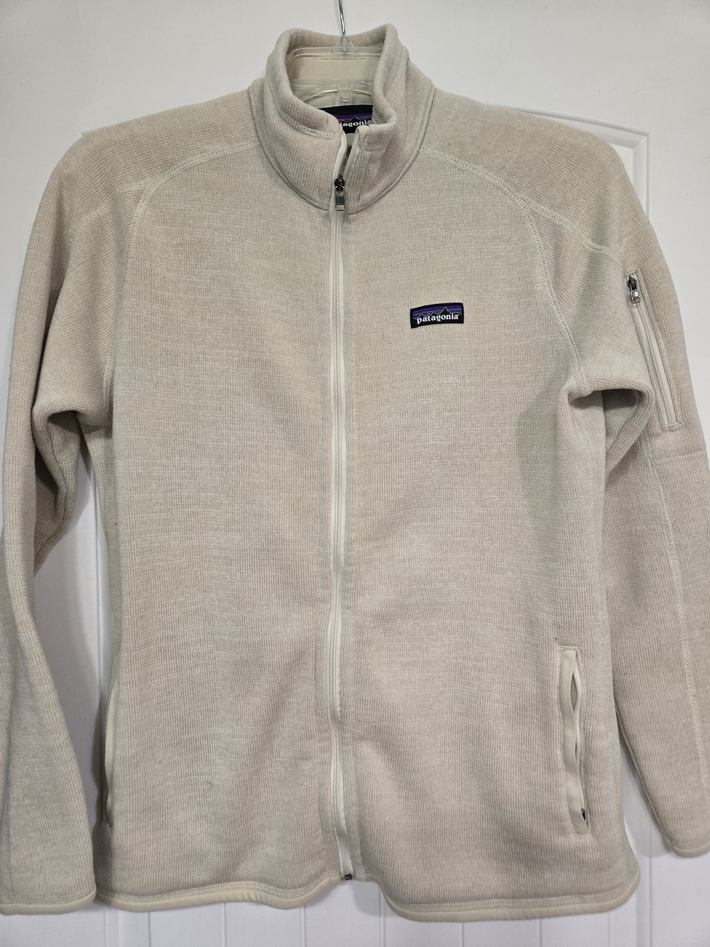 Patagonia Cream Full-Zip Women's Jacket